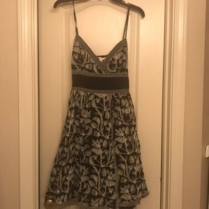 Black and white dress